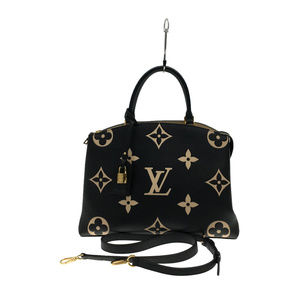Louis Vuitton Grand Palais Bicolor Implant Shoulder Bag Black